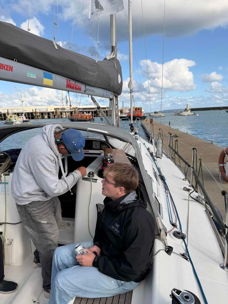 Voyage photo from Guernsey to Jersey