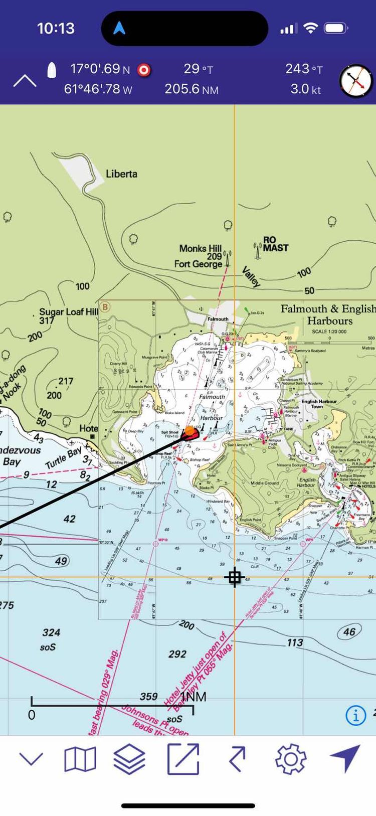 Voyage photo from Solo Atlantic Crossing Eastbound