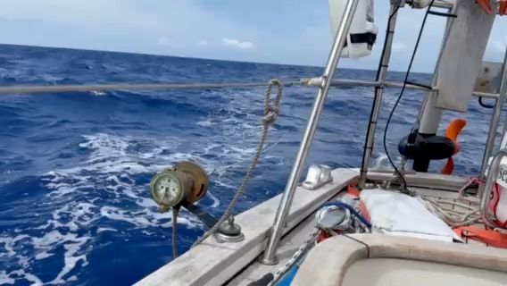 Voyage photo from Solo Atlantic Crossing Eastbound