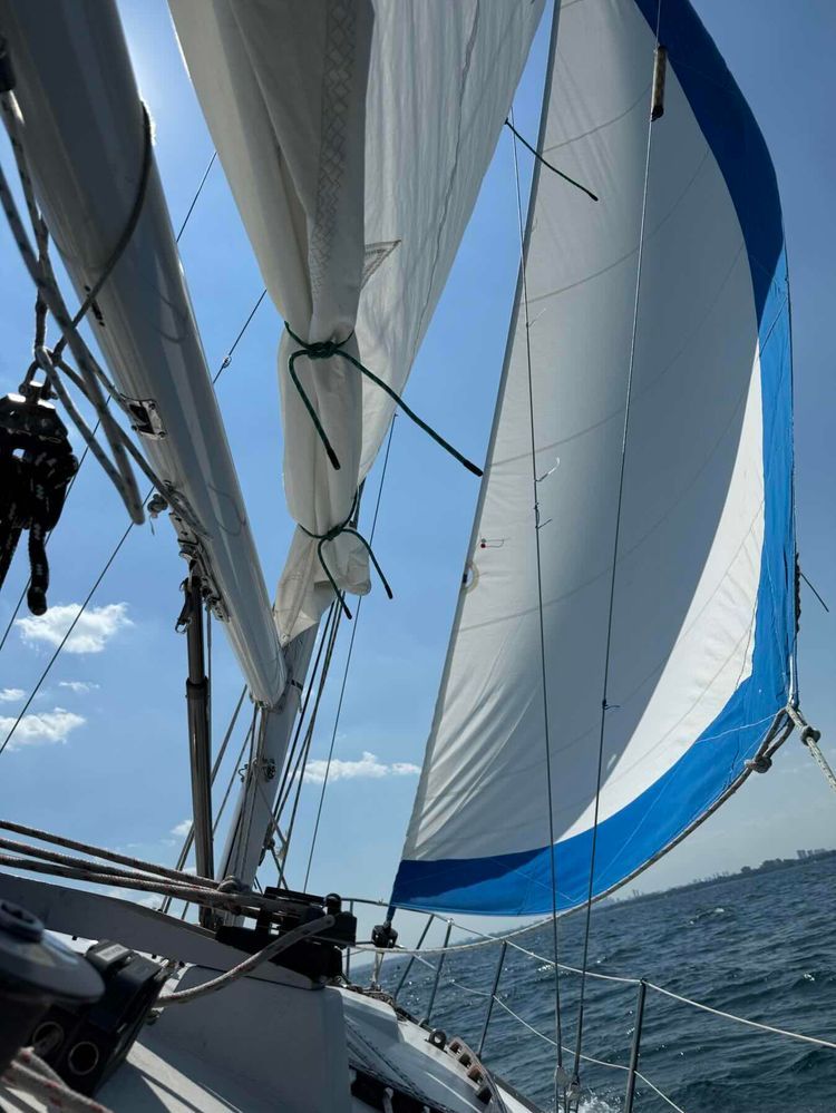 Voyage photo from Sunday sail with Marcus, Sharmila and J-S