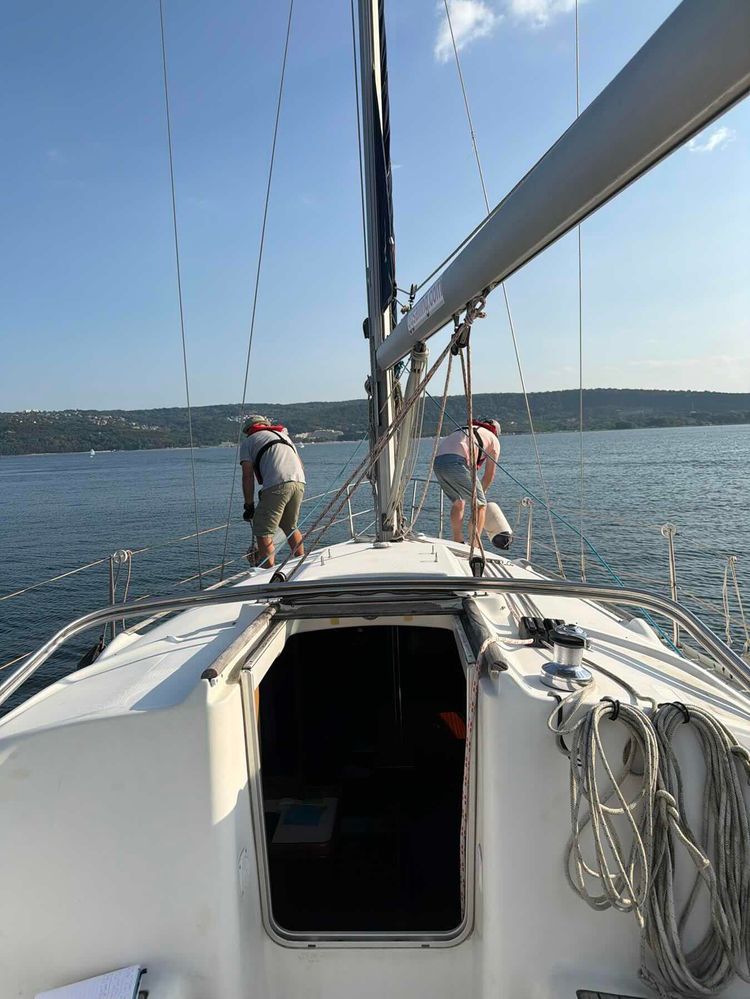 Voyage photo from Sail training session