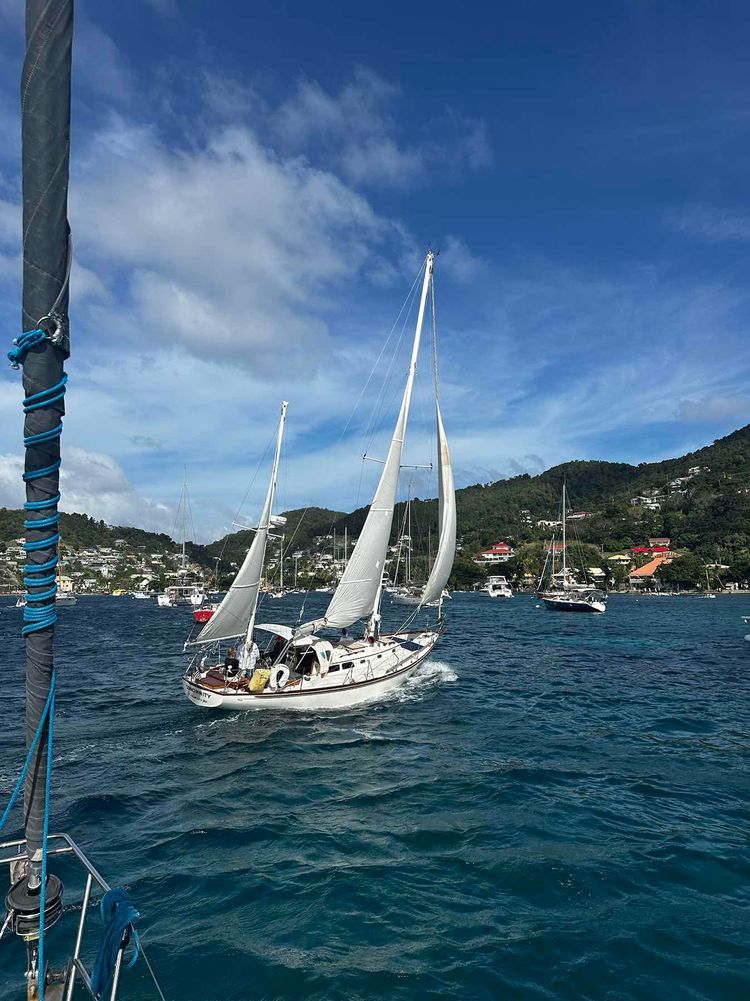 Voyage photo from Ronde island to Bequia