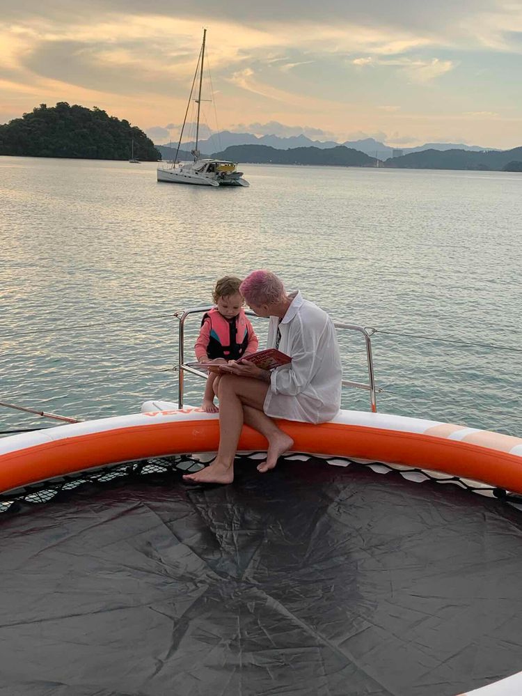 Voyage photo from Kuah Harbour to Telaga Harbour