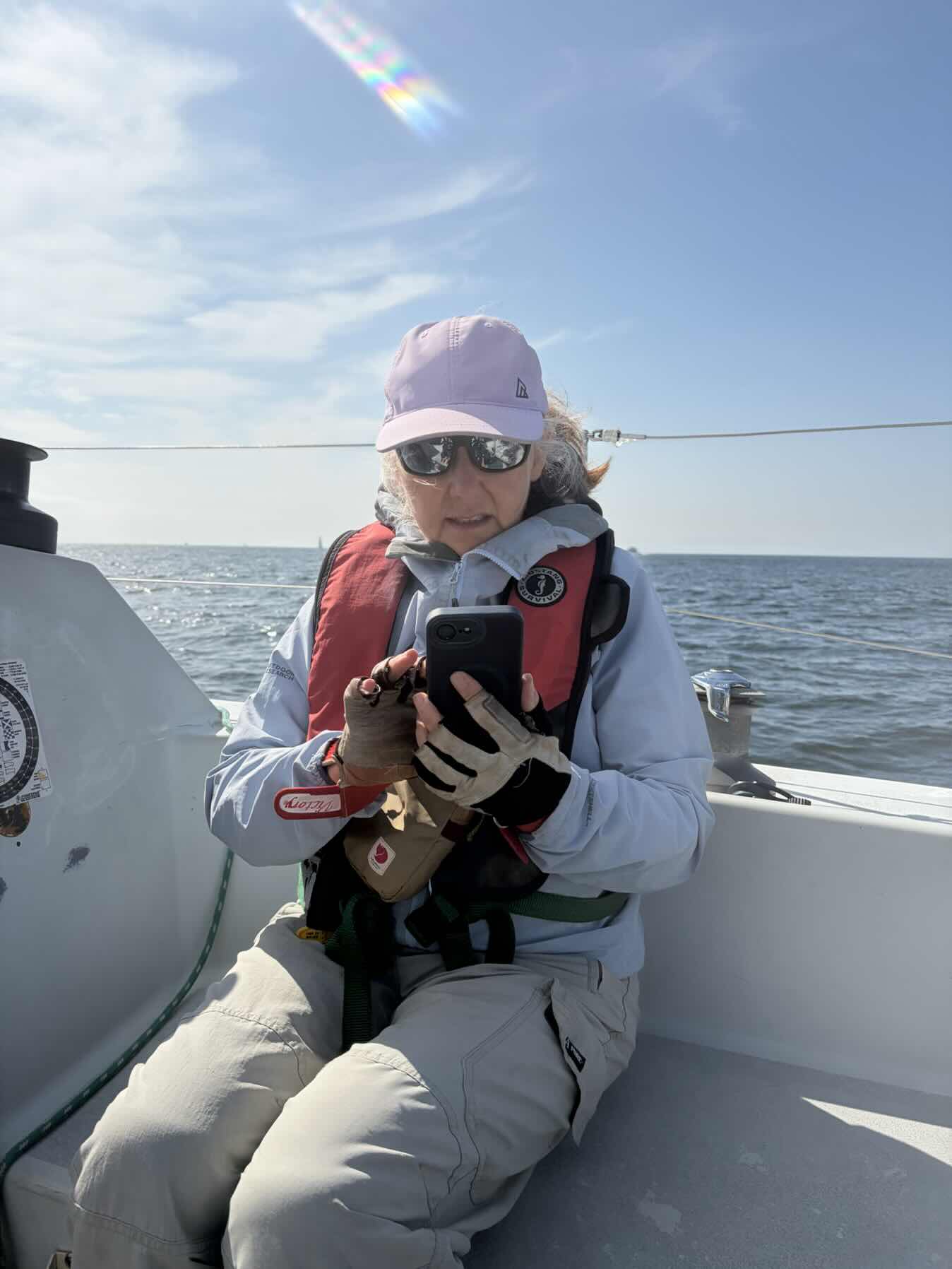 Bowen Island Race 1 - on Nunnehi_0DBE4C88-EB37-4C77-8401-7A2FEAB7E9DC