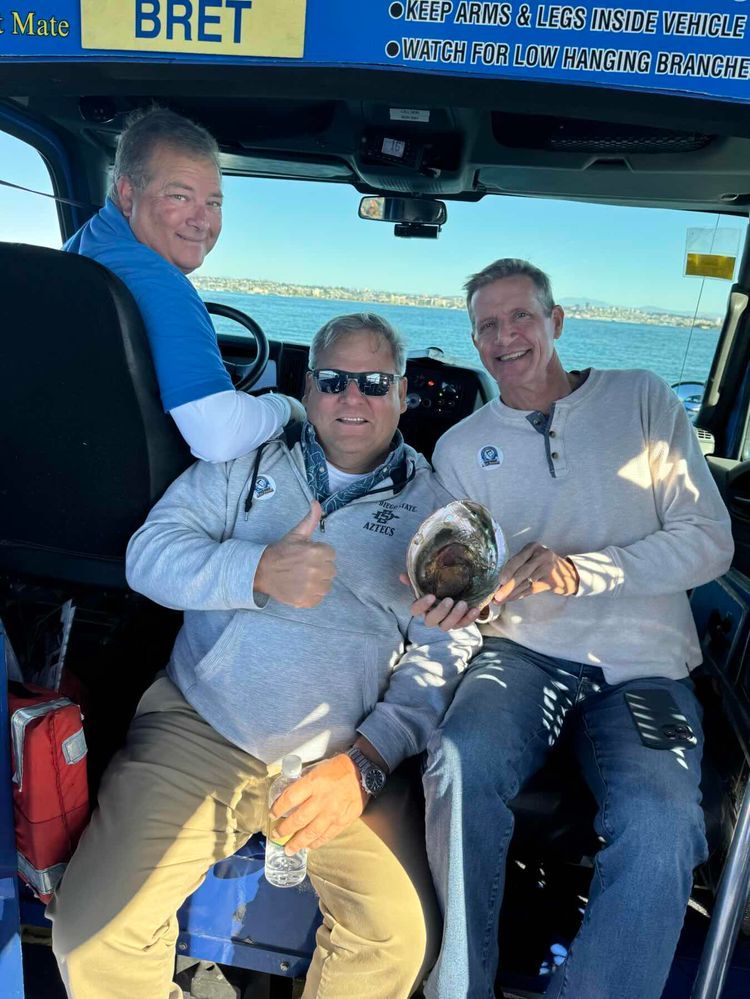 Voyage photo from Emb1 with Bret on 664