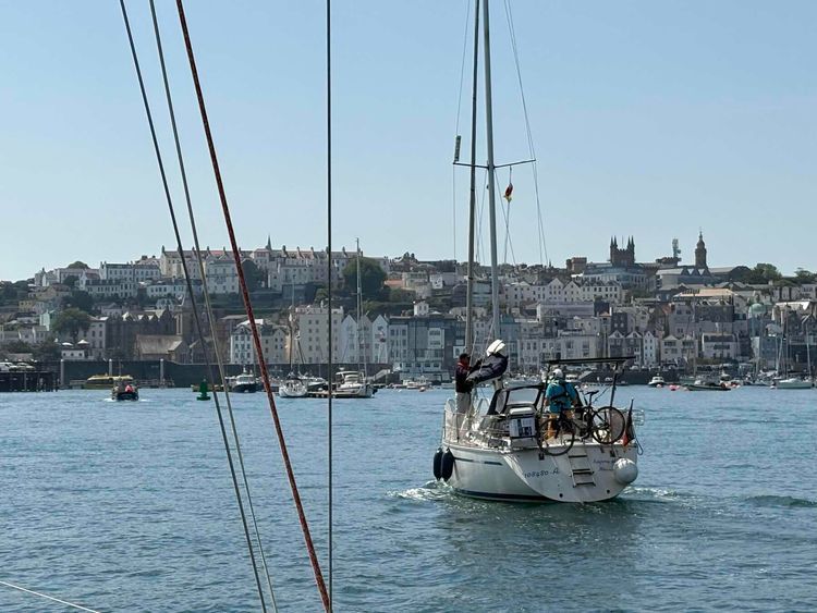 Voyage photo from Tréguier River ⚓️ - St Peter Port