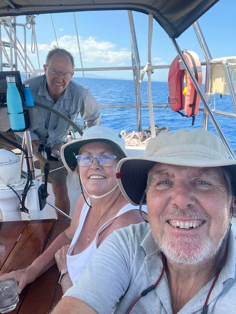 Voyage photo from Vuda marina to Manta Ray resort, Drawaqa Is. Fiji. 