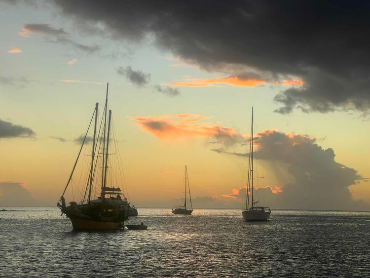 Voyage photo from Les Saintes back to Deshaies