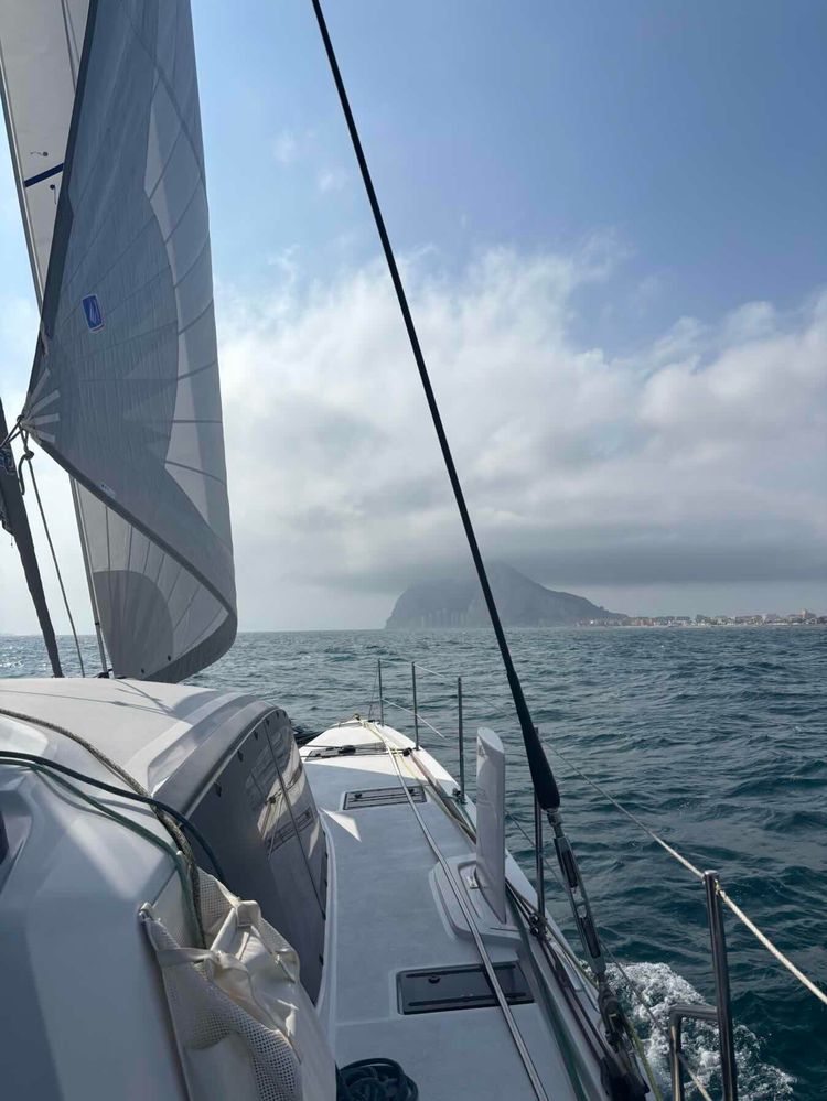 Voyage photo from Saladilla to Gibraltar, La Linea Spanish side 
