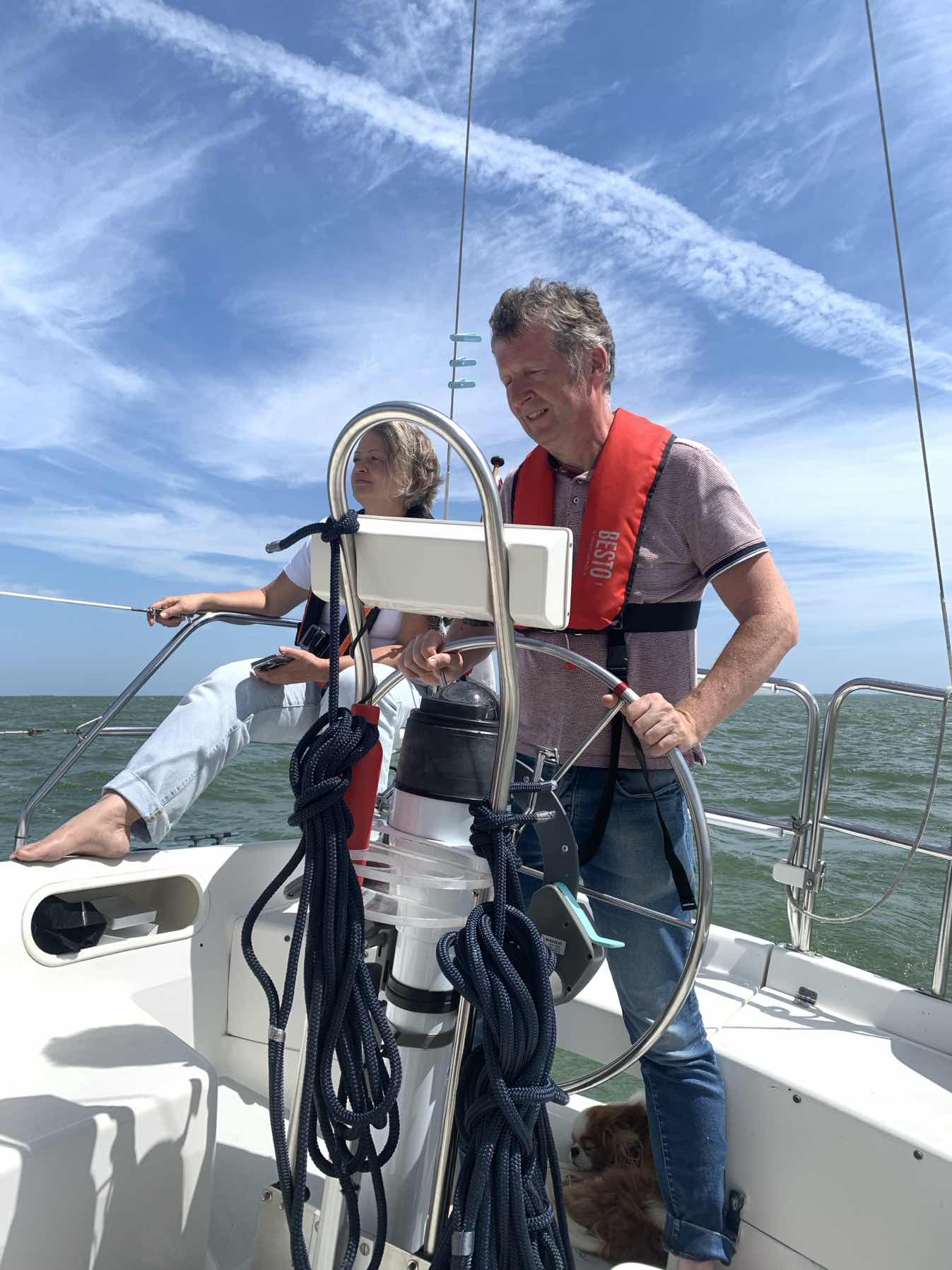 Day 1/3 Sail w. Parents - Lelystad to Marker Wadden_D4DD7223-078D-41CF-B917-C2EE29CAB64F