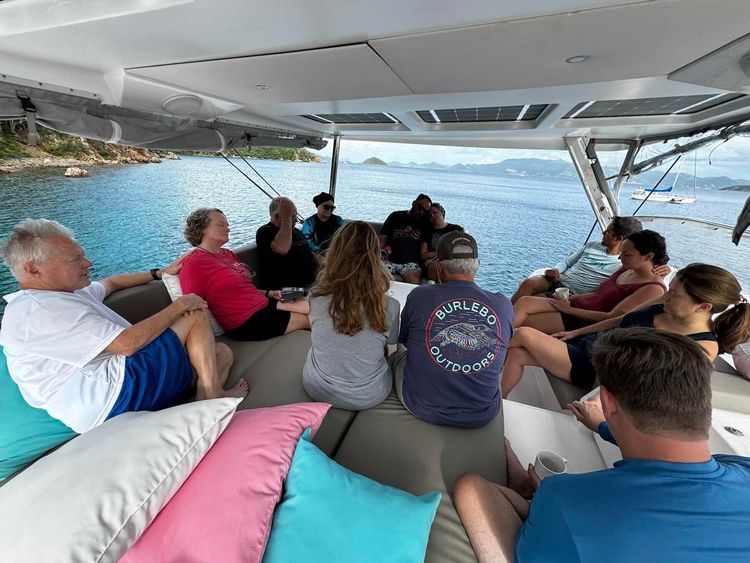 Voyage photo from Benures Bay, Norman Island to Cooper Island 