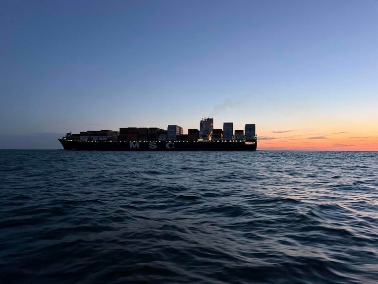Voyage photo from Cuxhaven nach Bremerhaven