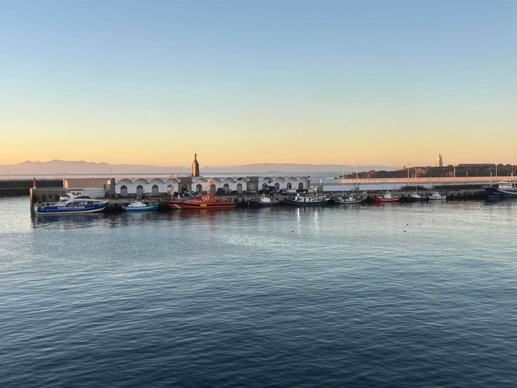 Voyage photo from Tangiers to Graciosa Island, Lanzarote.