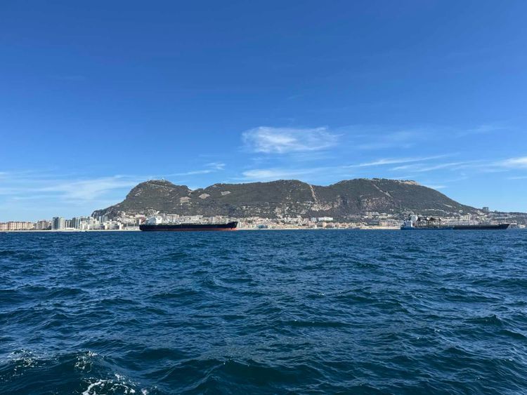 Voyage photo from 1st Attempt to Depart Gibraltar