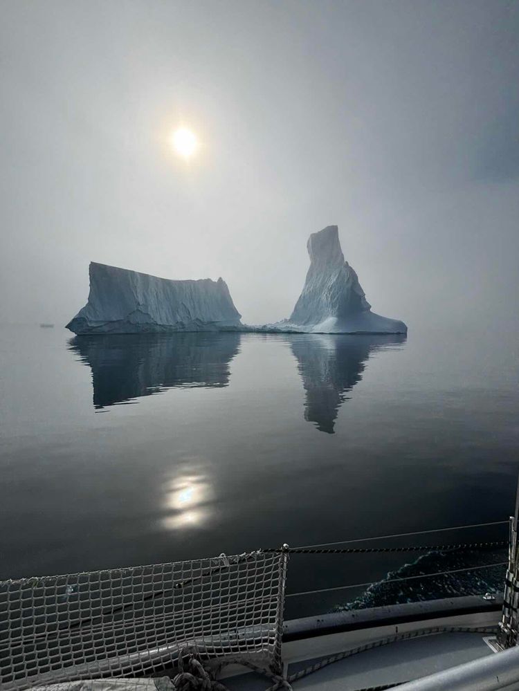 Voyage photo from Kangaattsiaq til ankerplads syd for Aasiaat