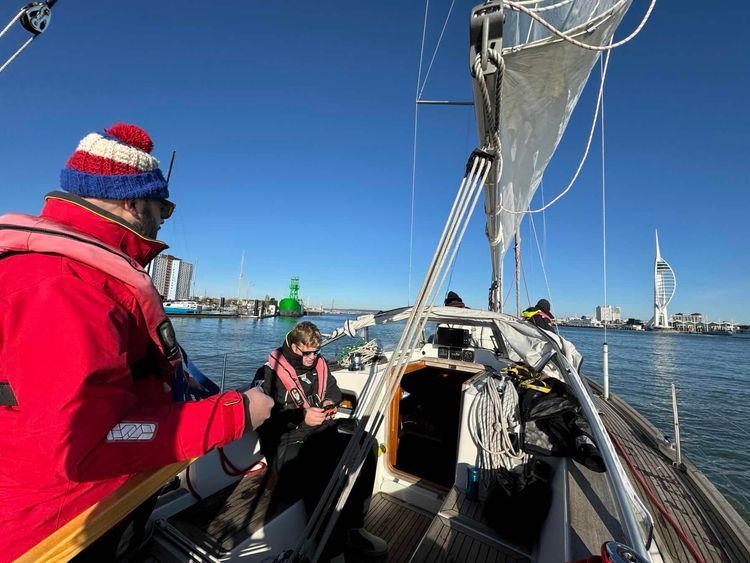 Voyage photo from Day Skipper/ Competent Crew ASA Course: Day 3 Afternoon