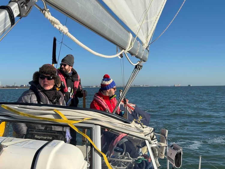 Voyage photo from Day Skipper/ Competent Crew ASA Course: Day 3 Afternoon