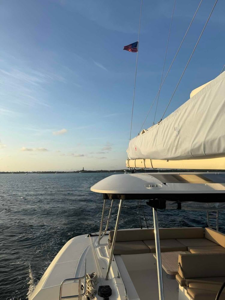 Voyage photo from Kendra Grad Trip day 8. Back to Conch Inn Marina fuel dock.


