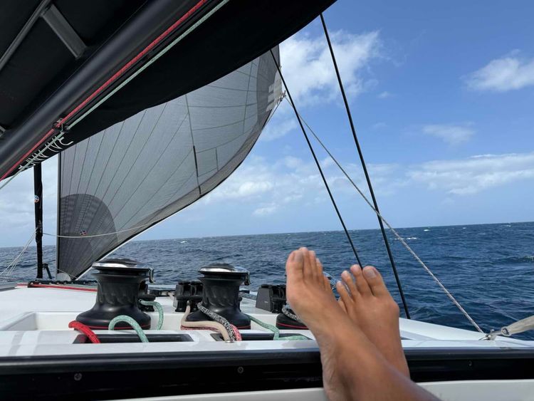 Voyage photo from Tobago Cays to Port Louis