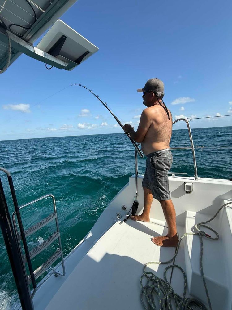Voyage photo from Canal de Los Barcos, Cuba to Isla Mujeres Outer Banks, Mexico