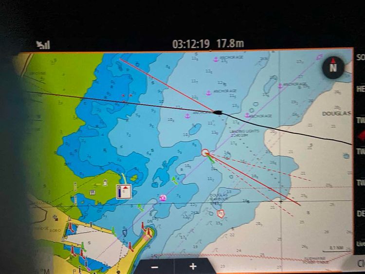 Voyage photo from ISORA Offshore race