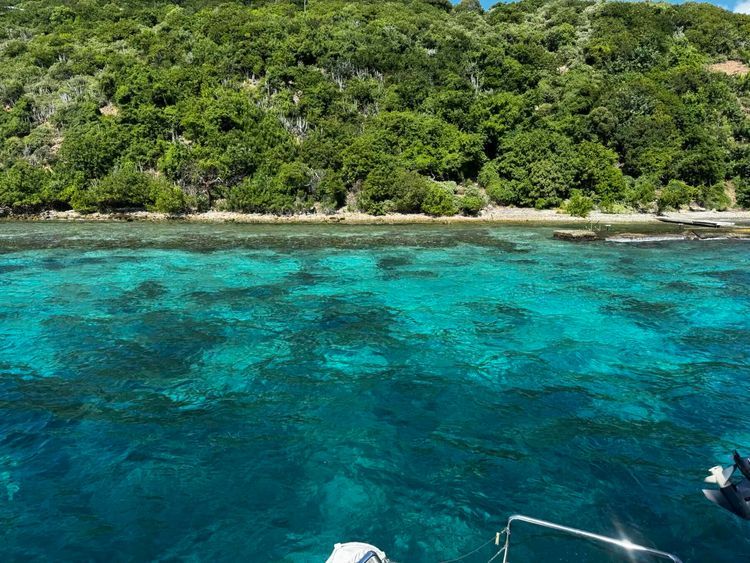Voyage photo from Trunk Mountain Bay, Virgin Gorda to Scrubb Island