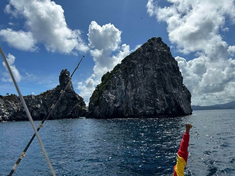 Voyage photo from Saint George to (Sandy Island) Carriacou, Grenada