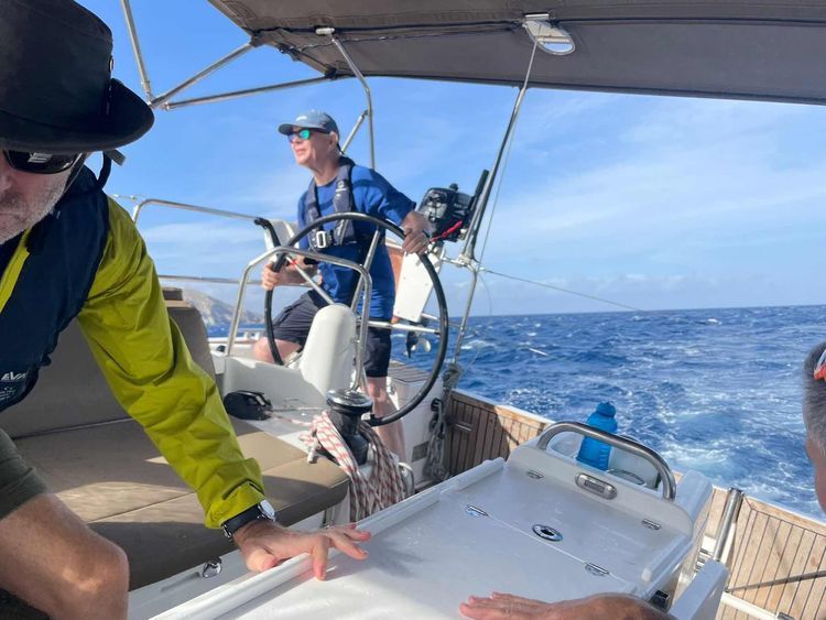 Voyage photo from Kea to Andros 