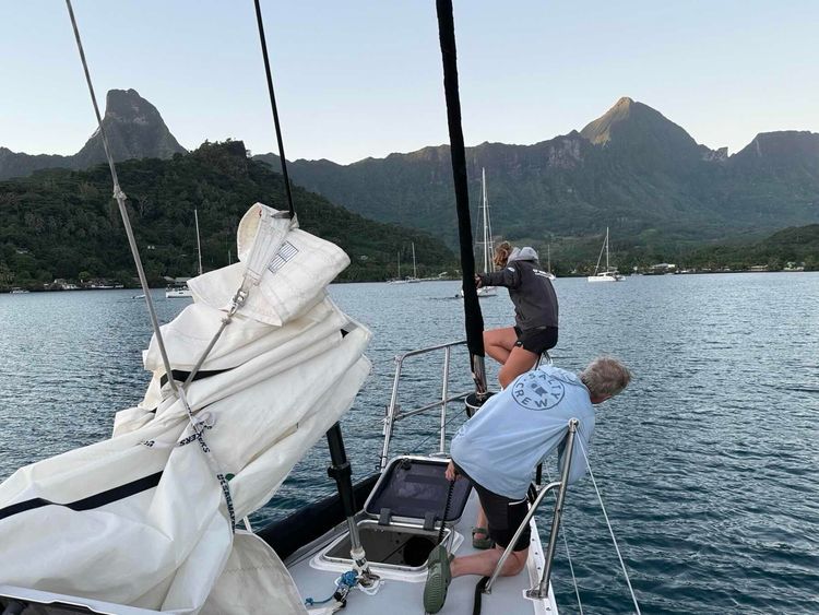 Voyage photo from Bora Bora to Tahiti