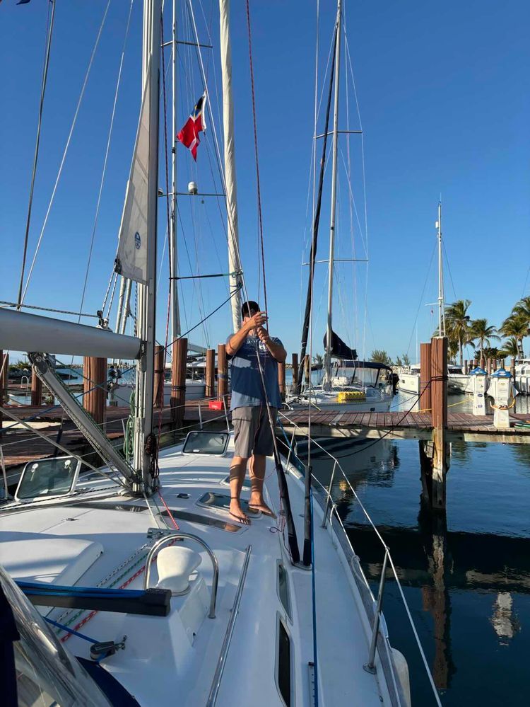 Voyage photo from Across the Gulf Stream to West End, Grand Bahama