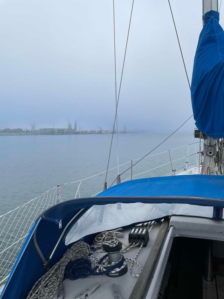 Voyage photo from Quick winter motor-sail just to warm up the engine