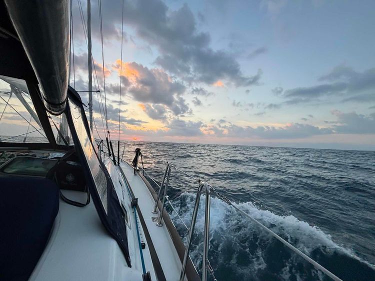 Voyage photo from Berry Islands (Petit Cay) to Royal Island (Northern tip of Eleuthera)