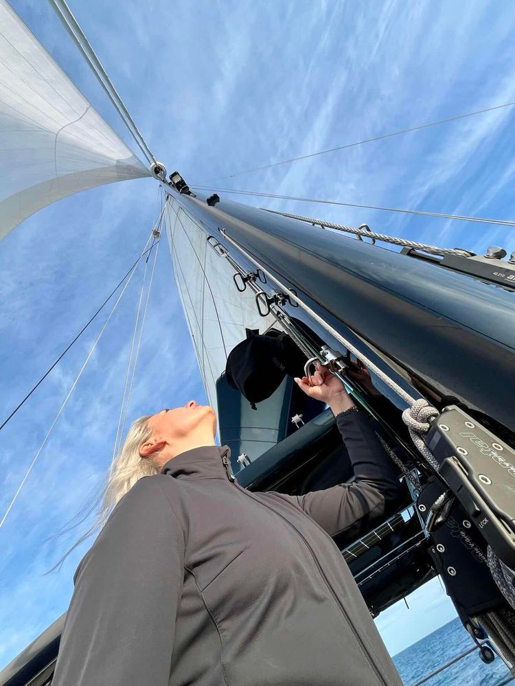Voyage photo from Delivery service Sunreef 60 sailing 