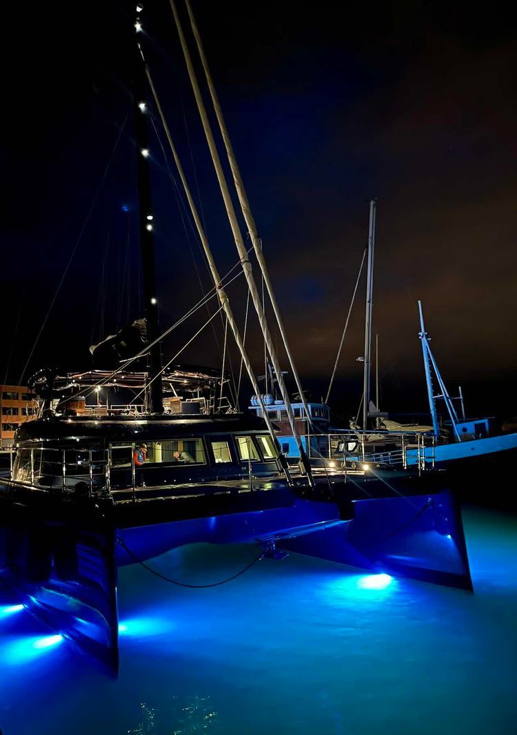 Voyage photo from Delivery service Sunreef 60 sailing 