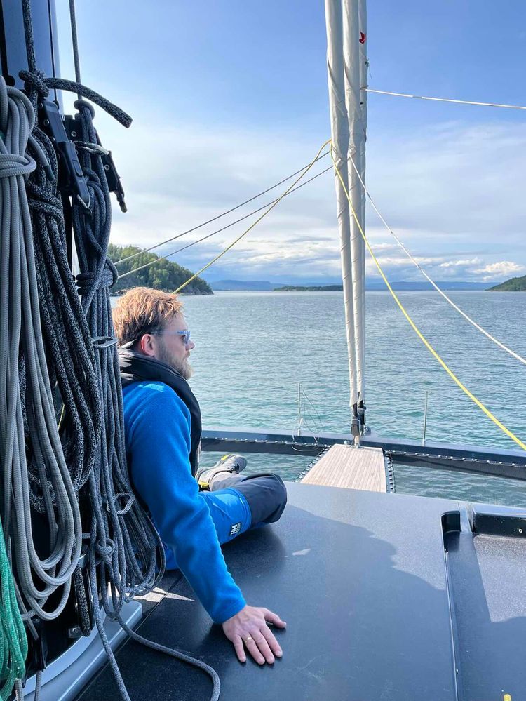 Voyage photo from Delivery service Sunreef 60 sailing 