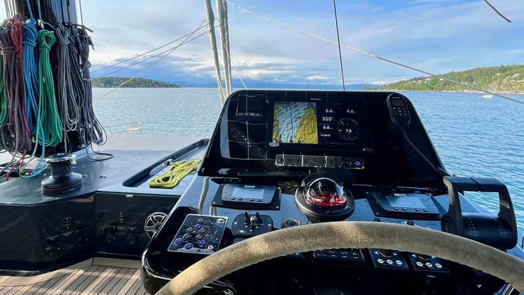 Voyage photo from Delivery service Sunreef 60 sailing 