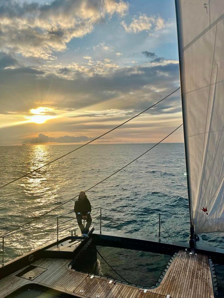 Voyage photo from Delivery service Sunreef 60 sailing 