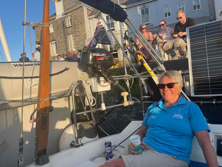 Voyage photo from Padstow to Lundy