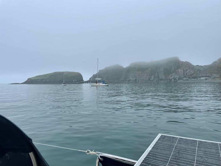Voyage photo from Padstow to Lundy