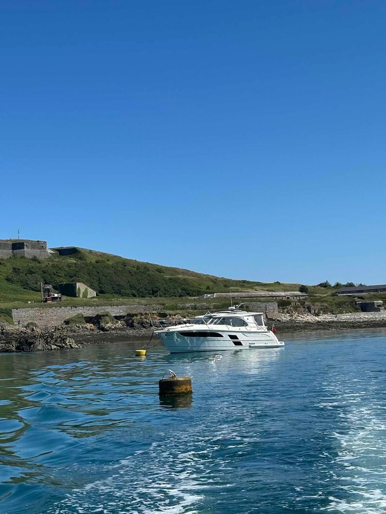 Voyage photo from Yarmouth to Alderney 100725