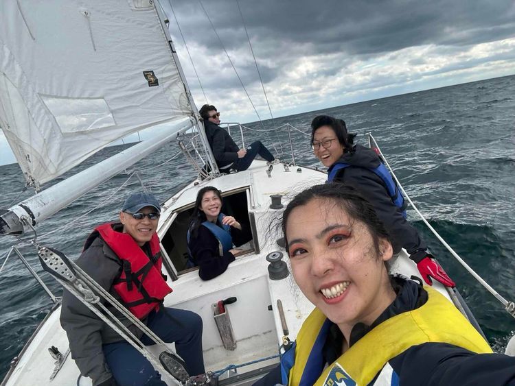 Voyage photo from Rusty Dusty under 25-27knots 