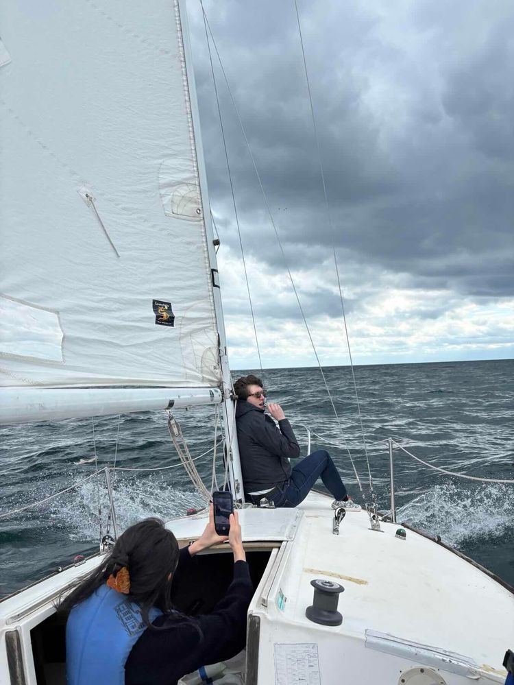 Voyage photo from Rusty Dusty under 25-27knots 