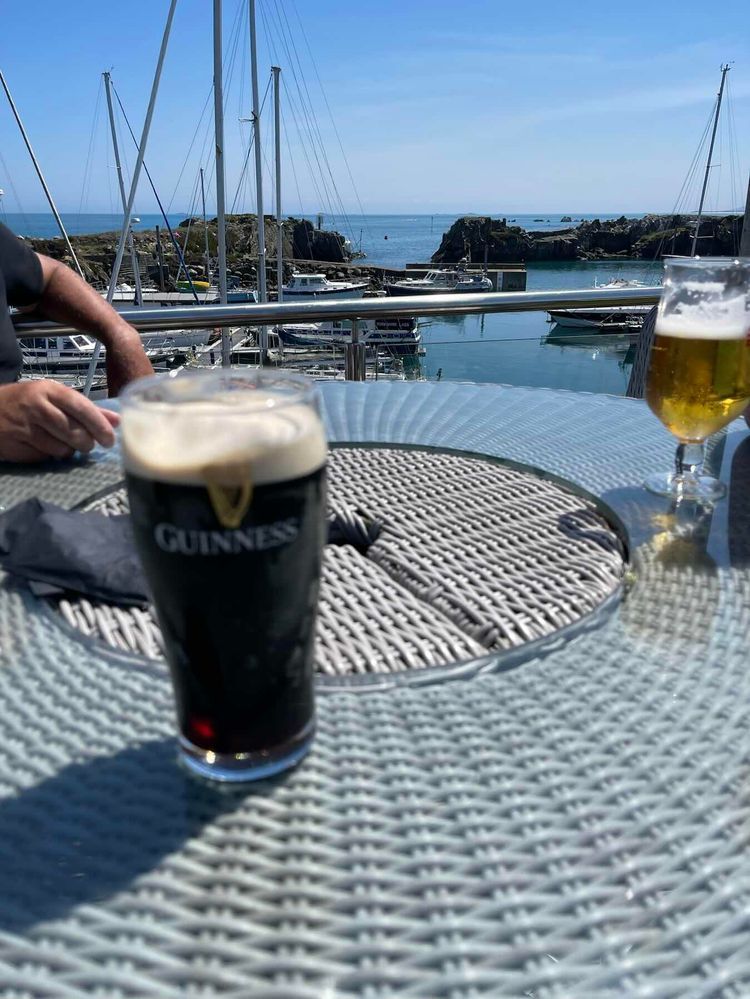 Voyage photo from Roscoff to Beaucette, Guernsey
