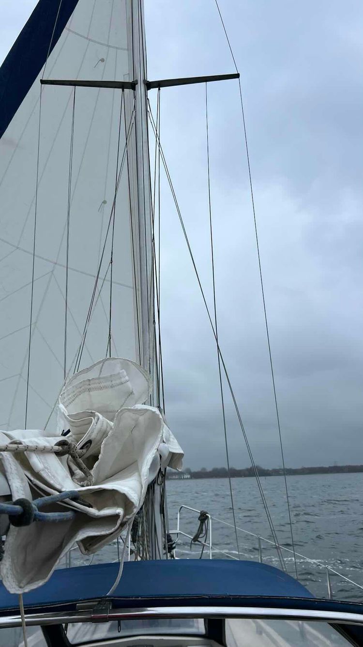 Voyage photo from Taurus getting sealegs