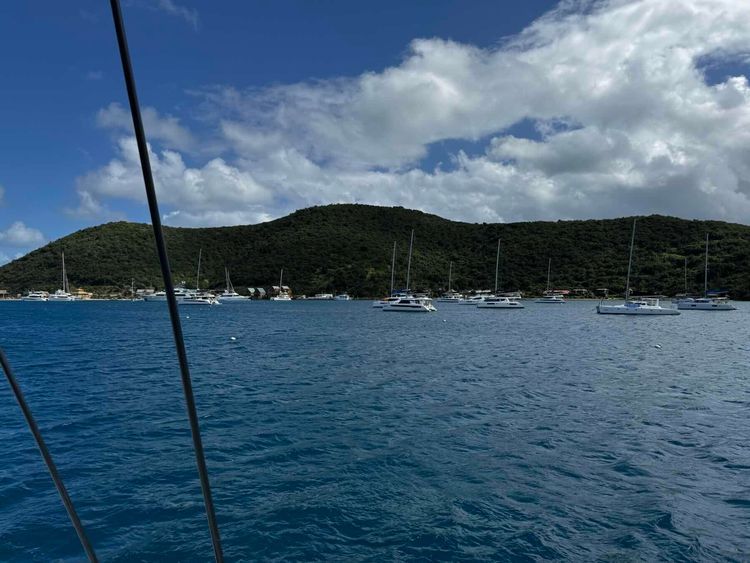 Voyage photo from Bitter End to Leverick Bay and back