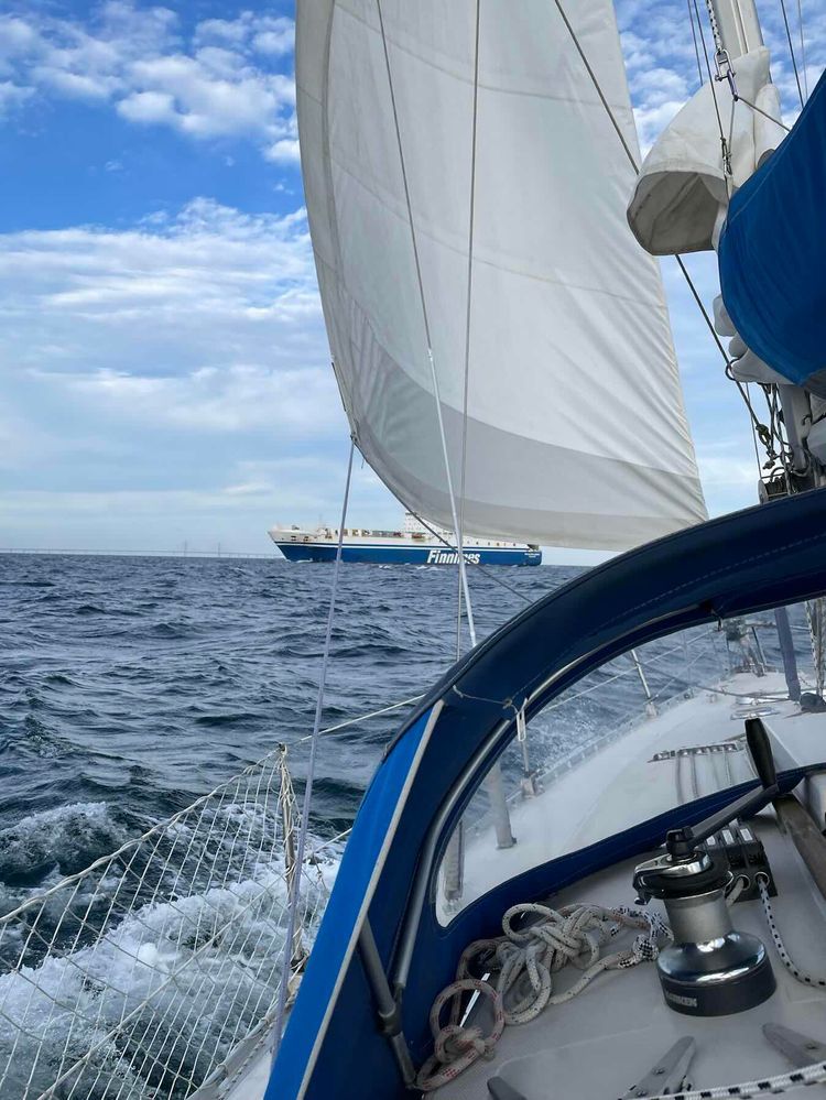 Voyage photo from Summer trip 2025, leg 4. Lomma-Ystad