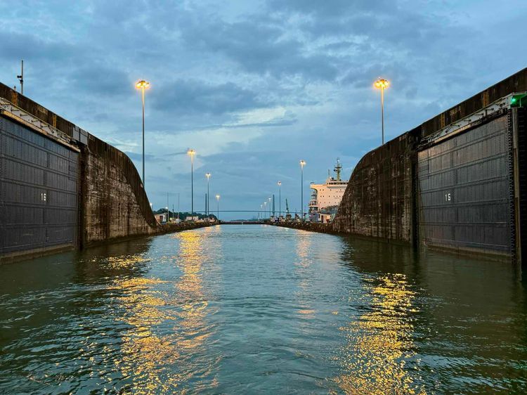 Voyage photo from Panama Canal