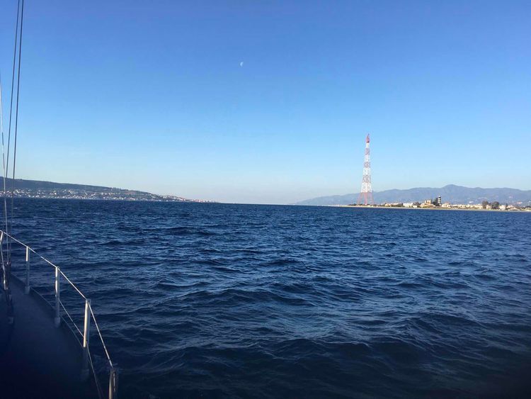 Voyage photo from Messine - Korfu, mouillage Sidari