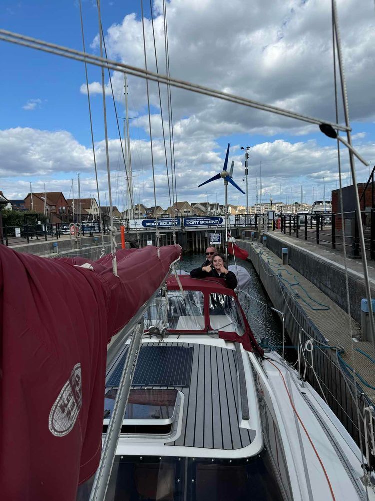 Voyage photo from Gosport to Cherbourg