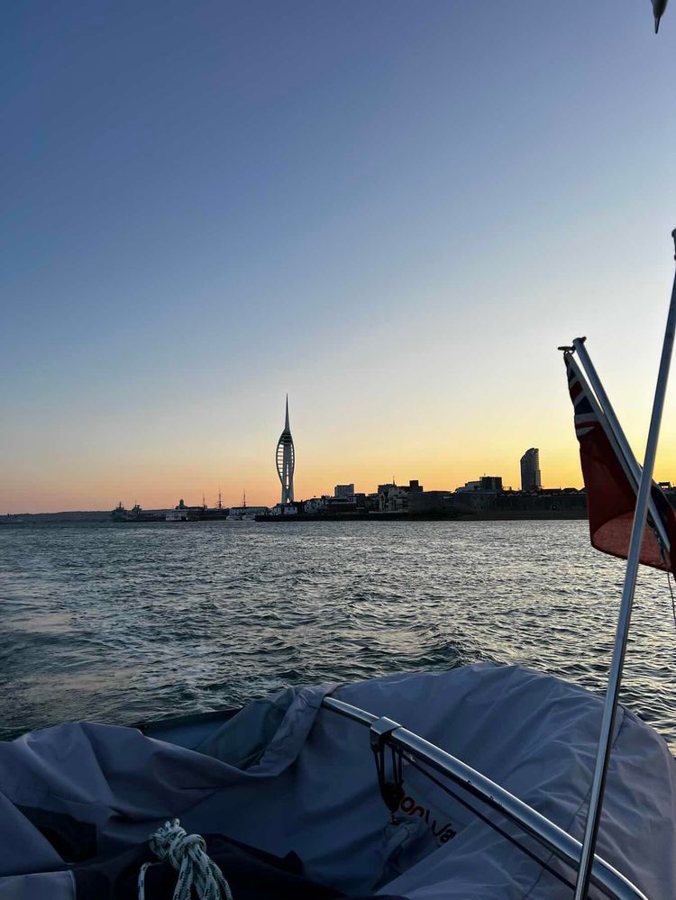 Voyage photo from Gosport to Cherbourg